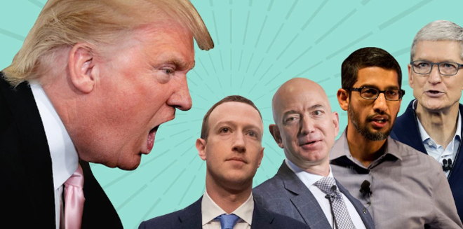 Apple, Facebook, Google và Amazon mất 33 tỷ USD chỉ trong "nháy mắt"